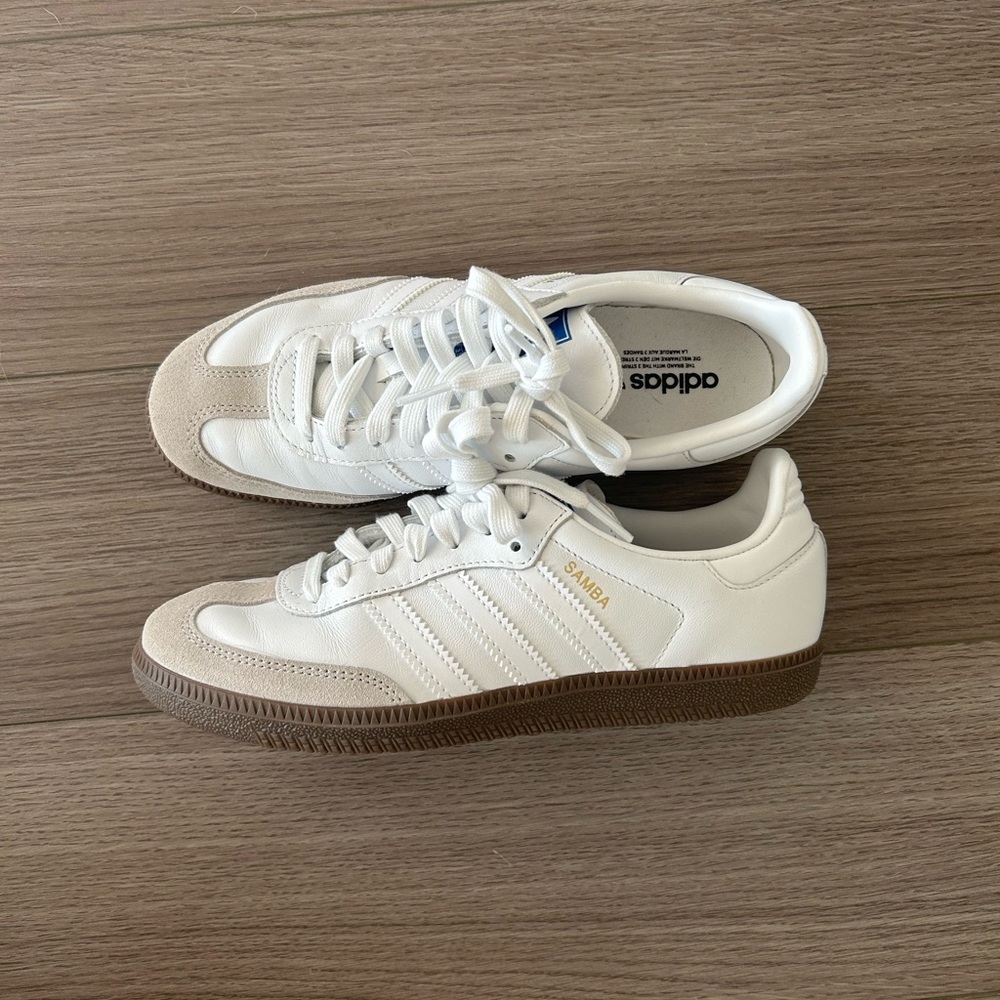 Adidas Samba’s - Double White Gum